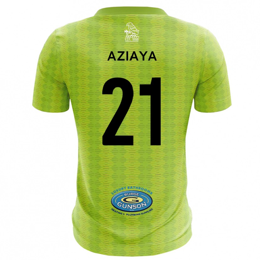 Danxen Damen David Aziaya #21 Trikot Rasen Grün Torwarttrikot 2025/26 Österreich
