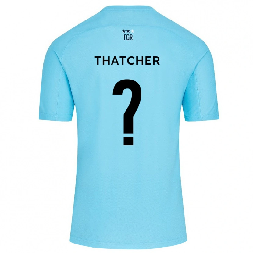 Danxen Damen Katie Thatcher #0 Trikot Himmelblau Weiß Torwarttrikot 2025/26 Österreich