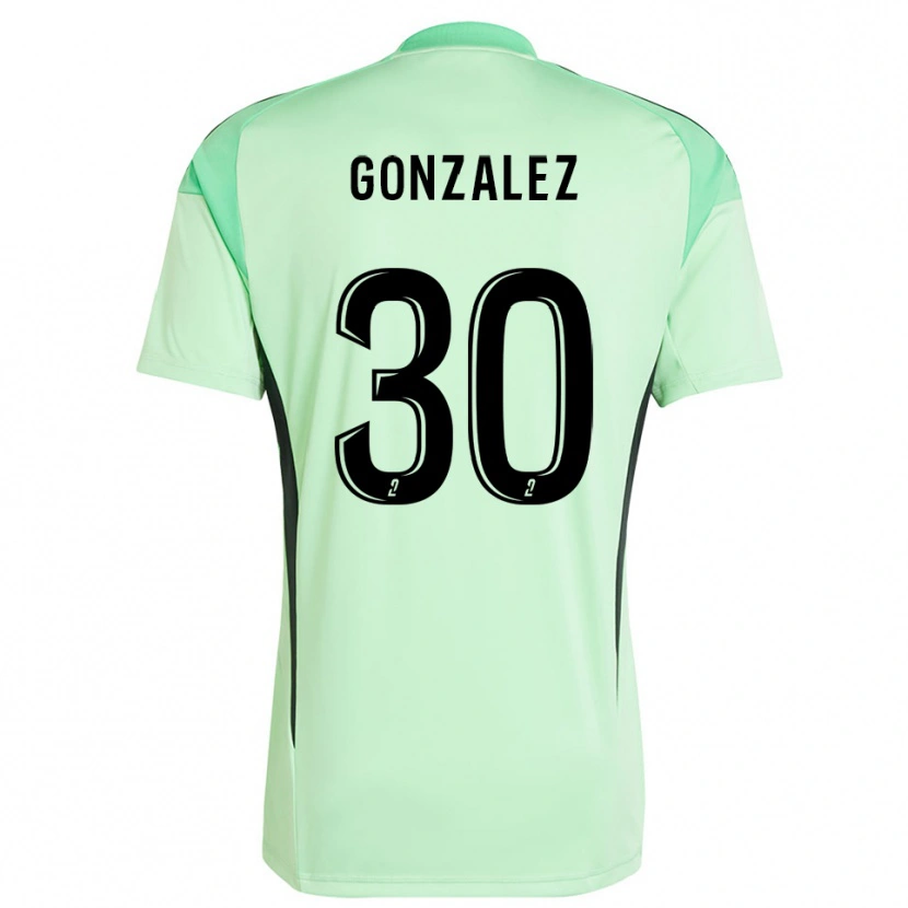Danxen Damen Matéo Gonzalez #30 Trikot Hellgrün Schwarz Torwarttrikot 2025/26 Österreich