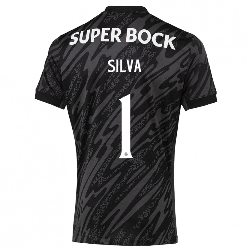 Danxen Damen Rui Silva #1 Trikot Grau Schwarz Weiß Torwarttrikot 2025/26 Österreich
