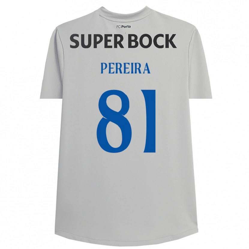 Danxen Damen Martim Pereira #81 Trikot Hellgrau Schwarz Torwarttrikot 2025/26 Österreich