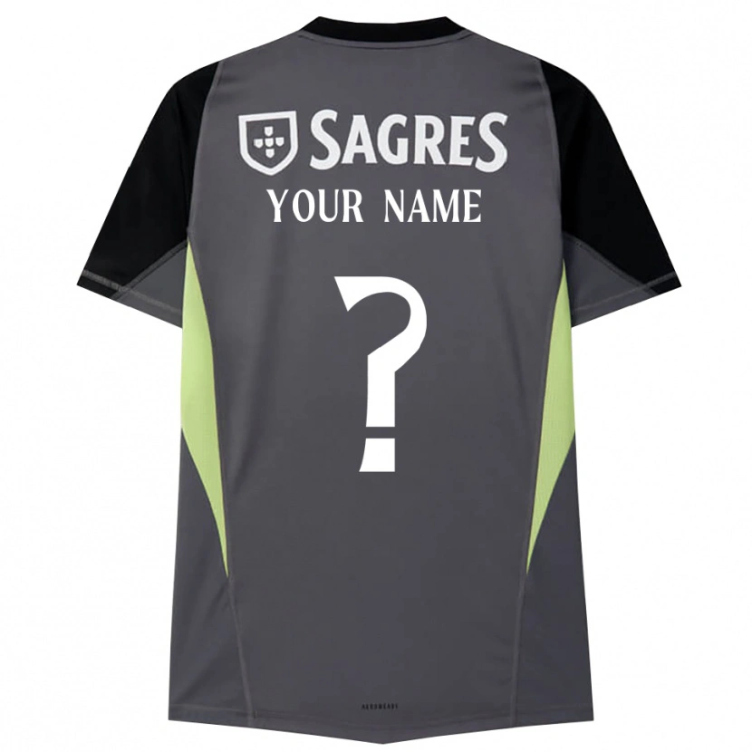 Danxen Damen SL Benfica Trikot Dunkelgrau Schwarz Torwarttrikot 2025/26 Österreich