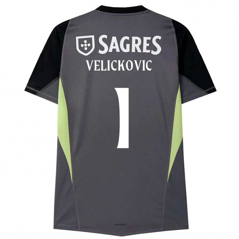 Danxen Damen Luka Veličković #1 Trikot Dunkelgrau Schwarz Torwarttrikot 2025/26 Österreich