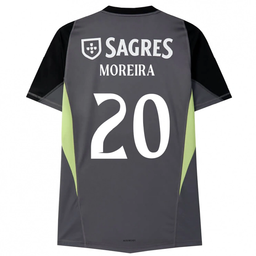 Danxen Damen André Moreira #20 Trikot Dunkelgrau Schwarz Torwarttrikot 2025/26 Österreich