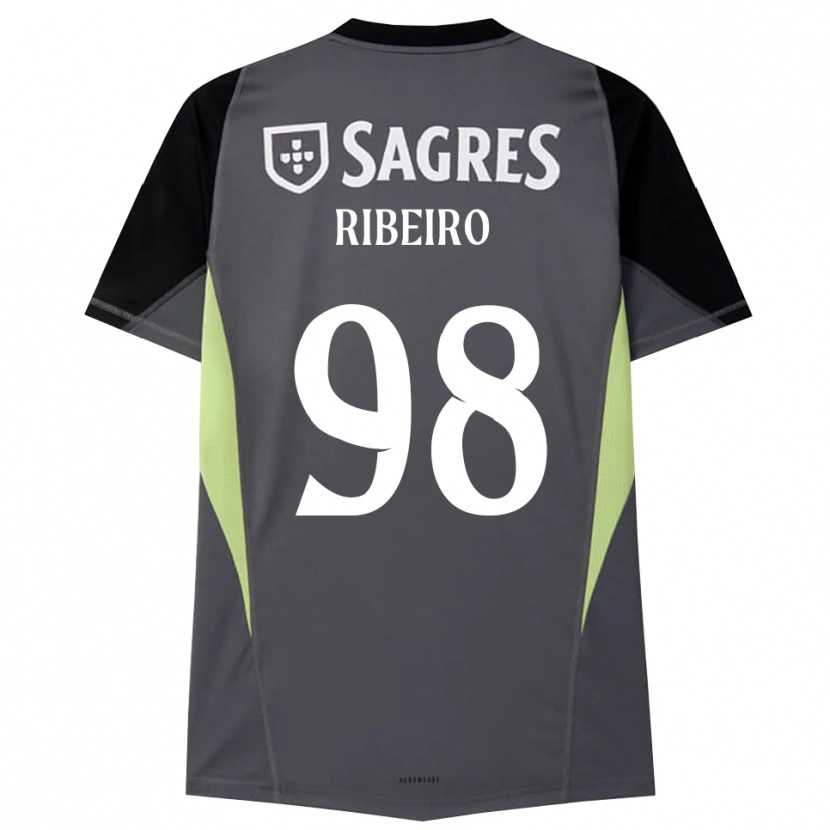 Danxen Damen Ricardo Ribeiro #98 Trikot Dunkelgrau Schwarz Torwarttrikot 2025/26 Österreich
