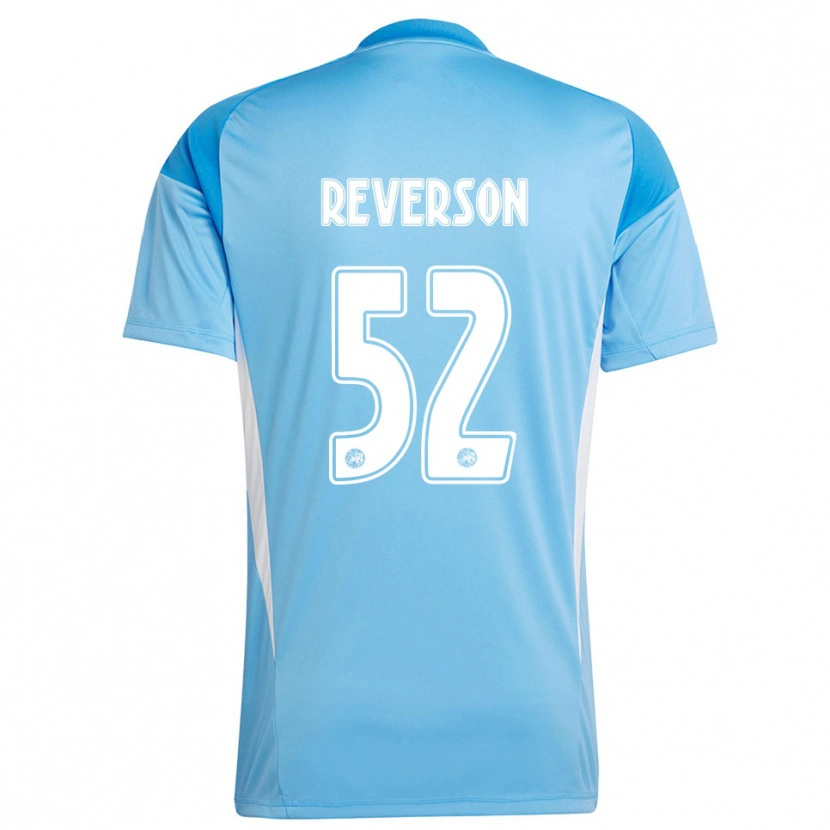 Danxen Damen Paul Reverson #52 Trikot Hellblau Weiß Torwarttrikot 2025/26 Österreich