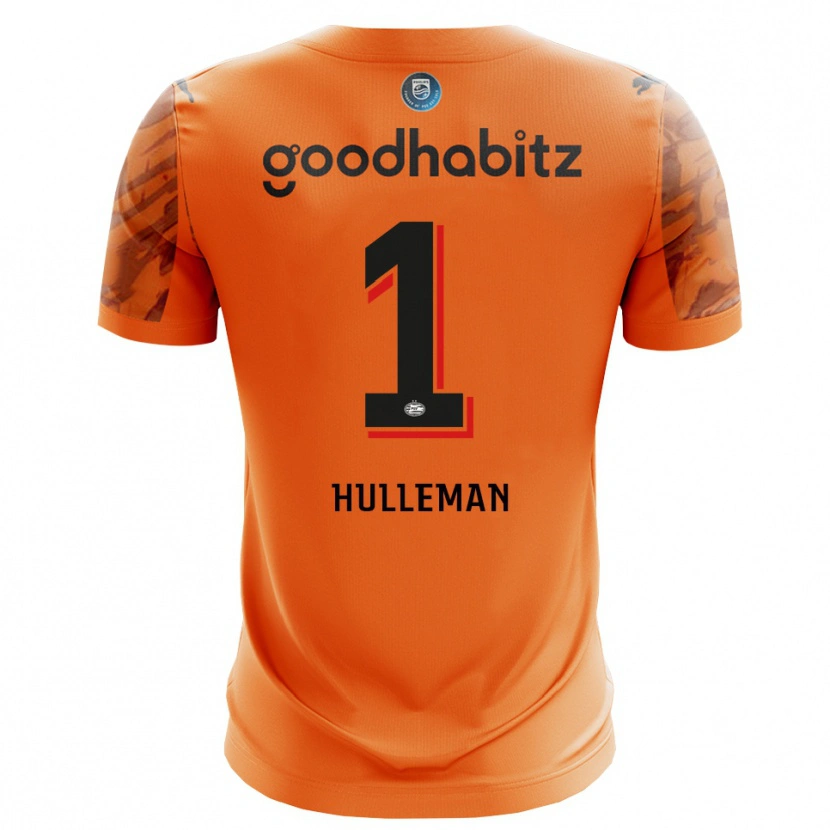 Danxen Damen Daan Hulleman #1 Trikot Orange Schwarz Torwarttrikot 2025/26 Österreich