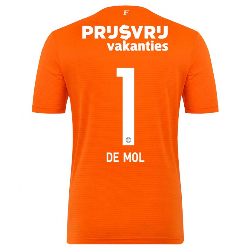 Danxen Damen Stenn de Mol #1 Trikot Orange Schwarz Torwarttrikot 2025/26 Österreich
