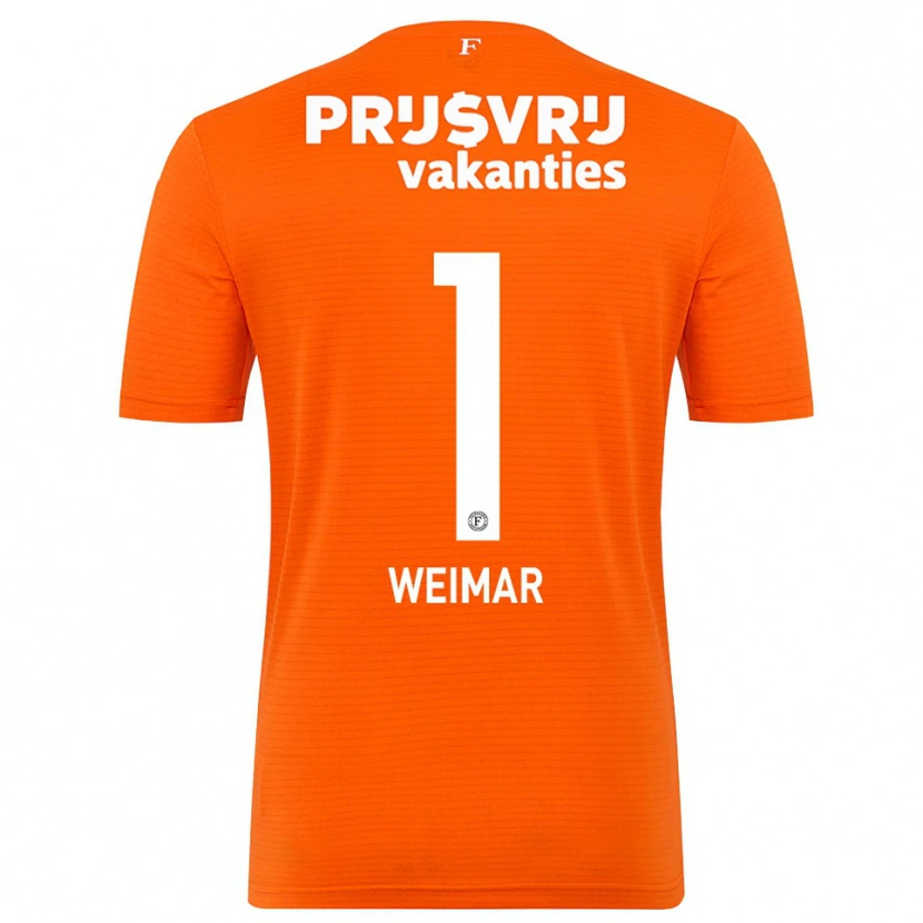 Danxen Damen Jacintha Weimar #1 Trikot Orange Schwarz Torwarttrikot 2025/26 Österreich