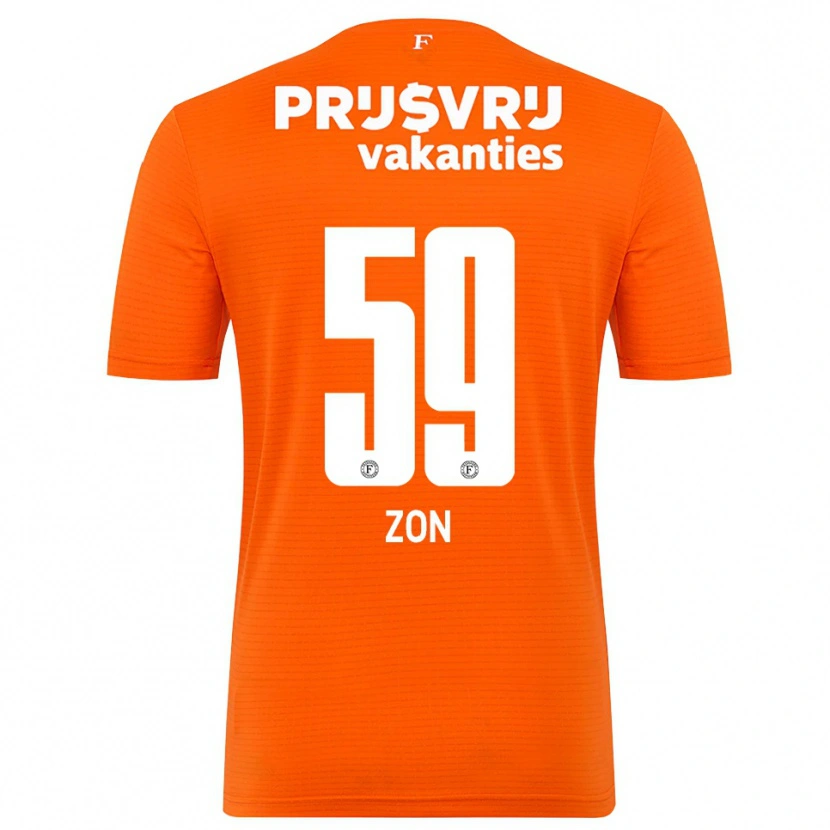Danxen Damen Oier Zon #59 Trikot Orange Schwarz Torwarttrikot 2025/26 Österreich
