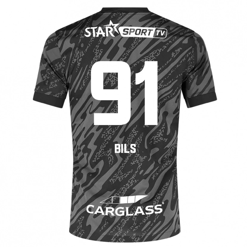 Danxen Damen Elise Bils #91 Trikot Dunkelgrau Schwarz Torwarttrikot 2025/26 Österreich