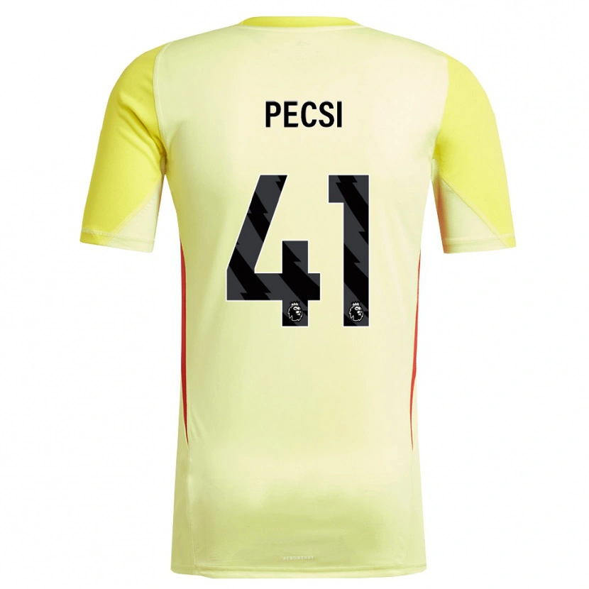 Danxen Damen Ármin Pécsi #41 Trikot Gelb Rot Torwarttrikot 2025/26 Österreich