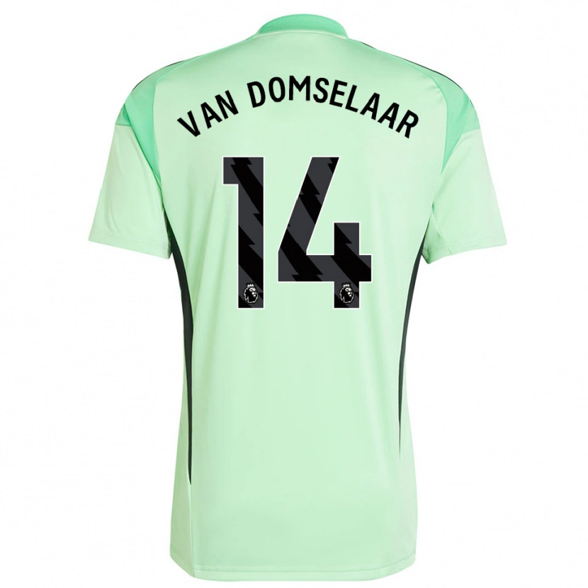 Danxen Damen Daphne Van Domselaar #14 Trikot Hellgrün Schwarz Torwarttrikot 2025/26 Österreich