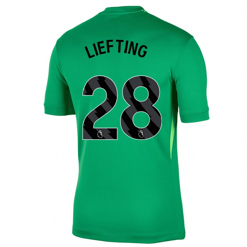 Danxen Damen Femke Liefting #28 Trikot Grün Schwarz Torwarttrikot 2025/26 Österreich