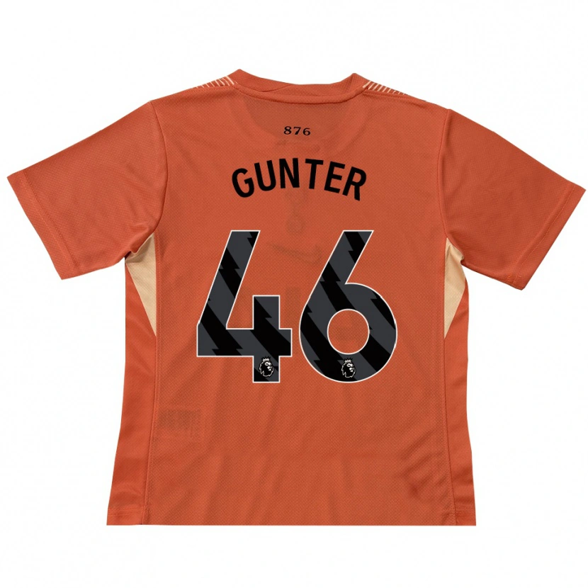 Danxen Damen Luca Gunter #46 Trikot Orange Schwarz Torwarttrikot 2025/26 Österreich