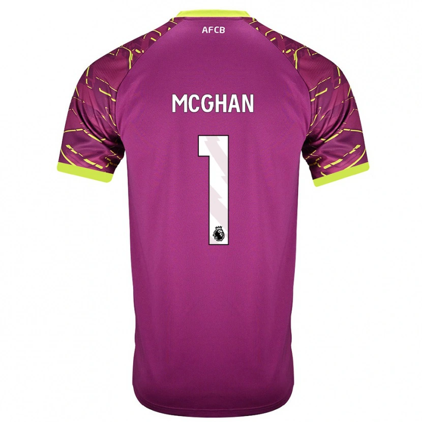 Danxen Damen Hayden McGhan #1 Trikot Dunkles Magenta Torwarttrikot 2025/26 Österreich