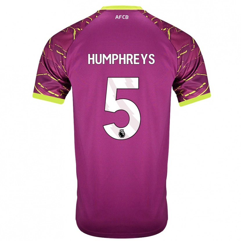 Danxen Damen Holly Humphreys #5 Trikot Dunkles Magenta Torwarttrikot 2025/26 Österreich