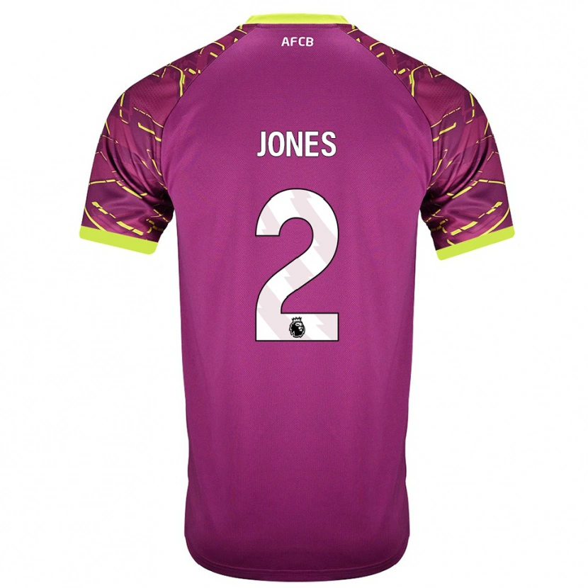 Danxen Damen Abby Jones #2 Trikot Dunkles Magenta Torwarttrikot 2025/26 Österreich