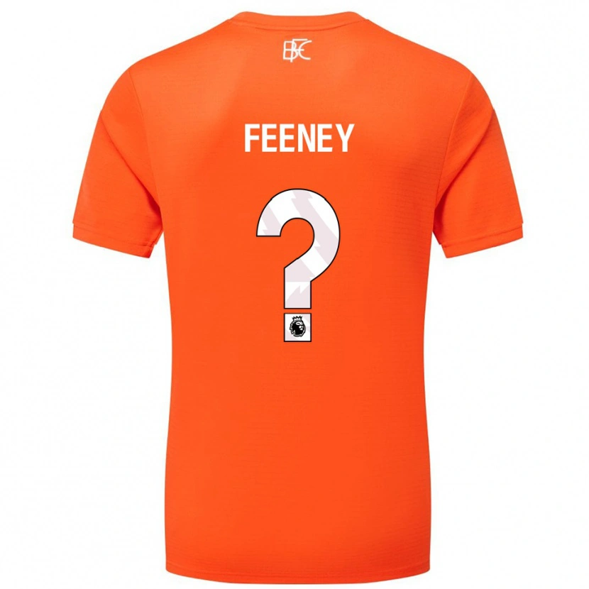 Danxen Damen Callum Feeney #0 Trikot Orange Weiß Torwarttrikot 2025/26 Österreich