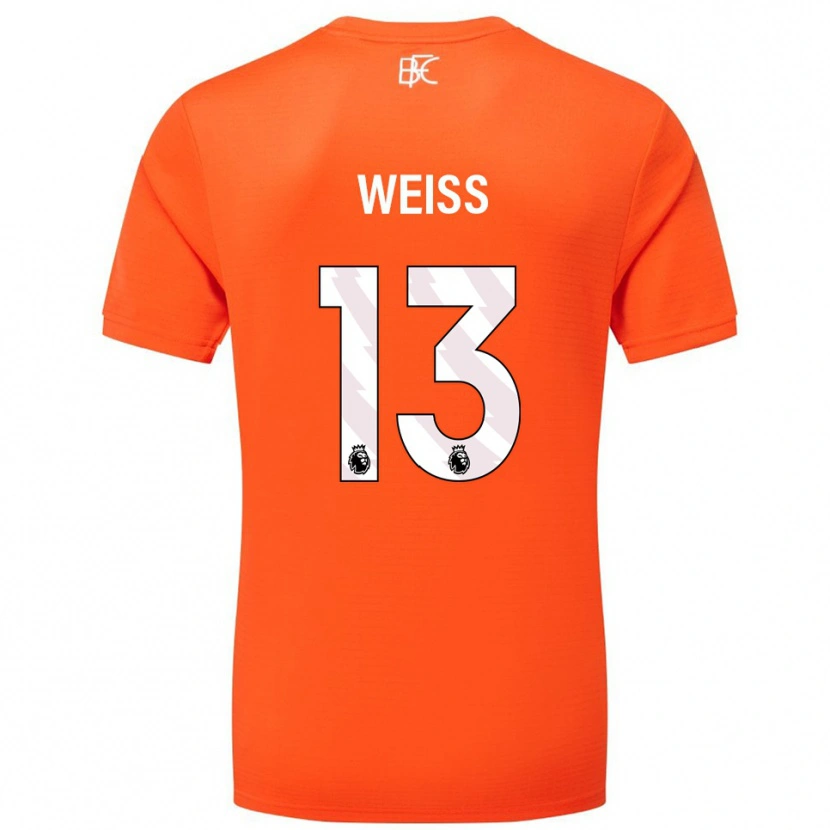 Danxen Damen Max Weiß #13 Trikot Orange Weiß Torwarttrikot 2025/26 Österreich