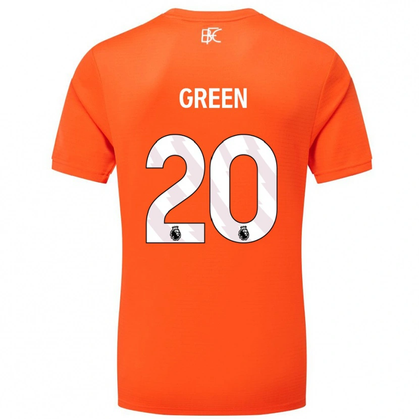 Danxen Damen Etienne Green #20 Trikot Orange Weiß Torwarttrikot 2025/26 Österreich