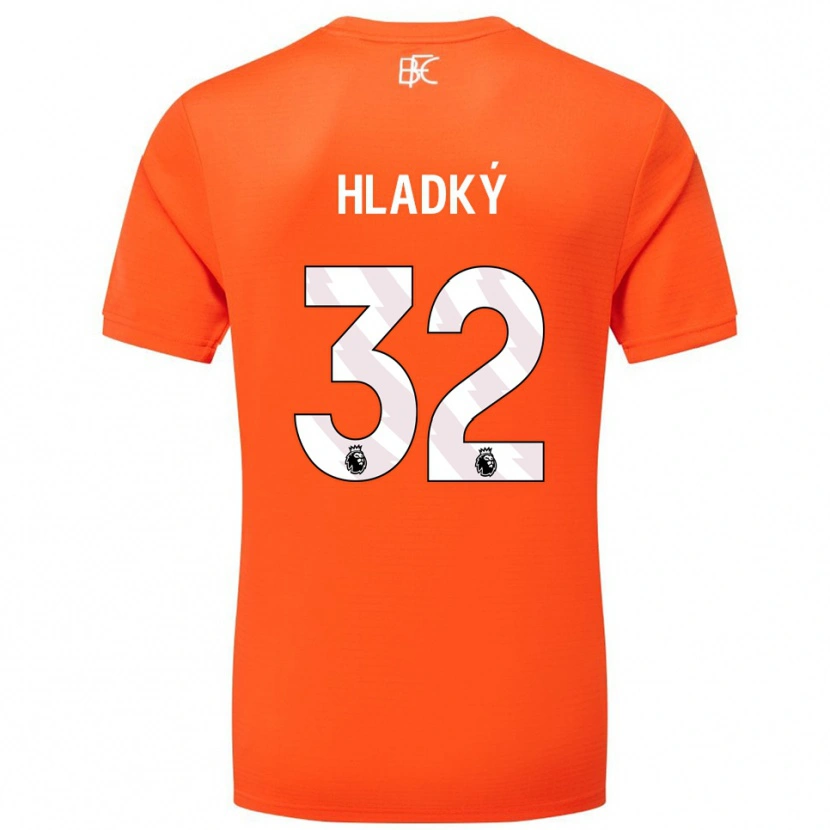 Danxen Damen Vaclav Hladky #32 Trikot Orange Weiß Torwarttrikot 2025/26 Österreich