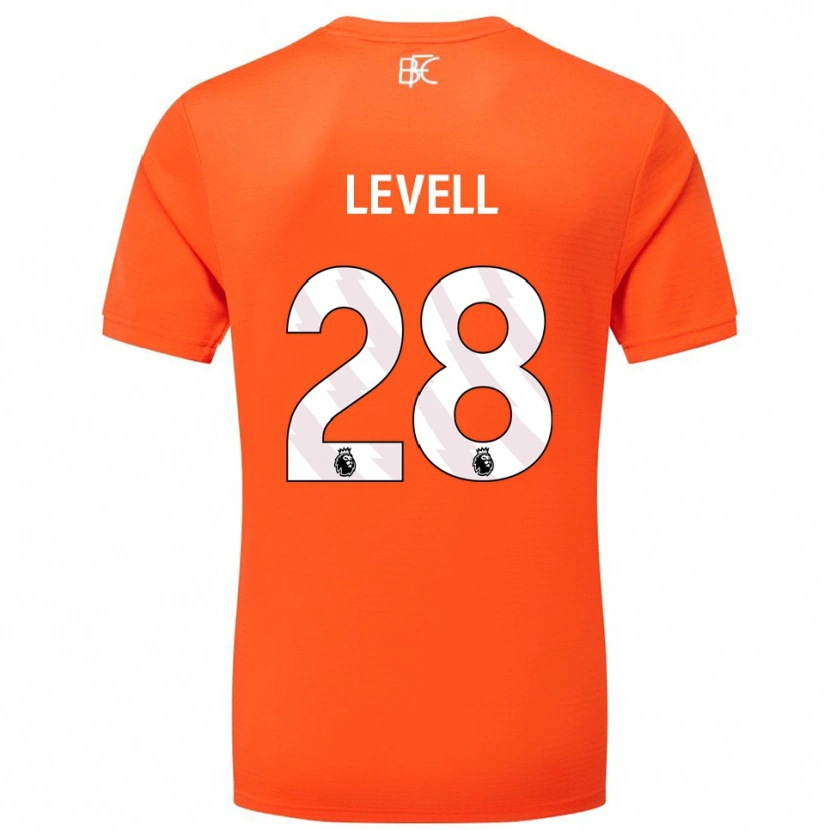 Danxen Damen Kirstie Levell #28 Trikot Orange Weiß Torwarttrikot 2025/26 Österreich