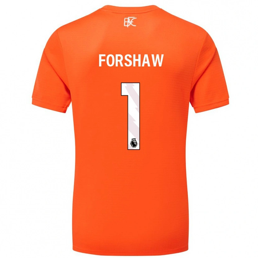 Danxen Damen Lewis Forshaw #1 Trikot Orange Weiß Torwarttrikot 2025/26 Österreich