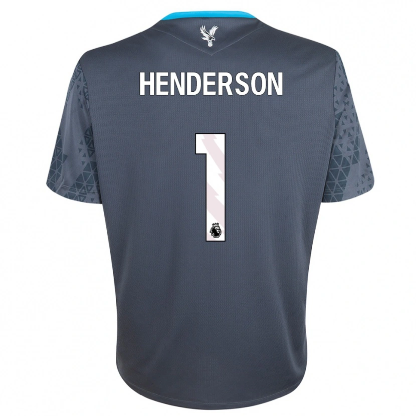 Danxen Damen Dean Henderson #1 Trikot Dunkelgrau Weiß Torwarttrikot 2025/26 Österreich
