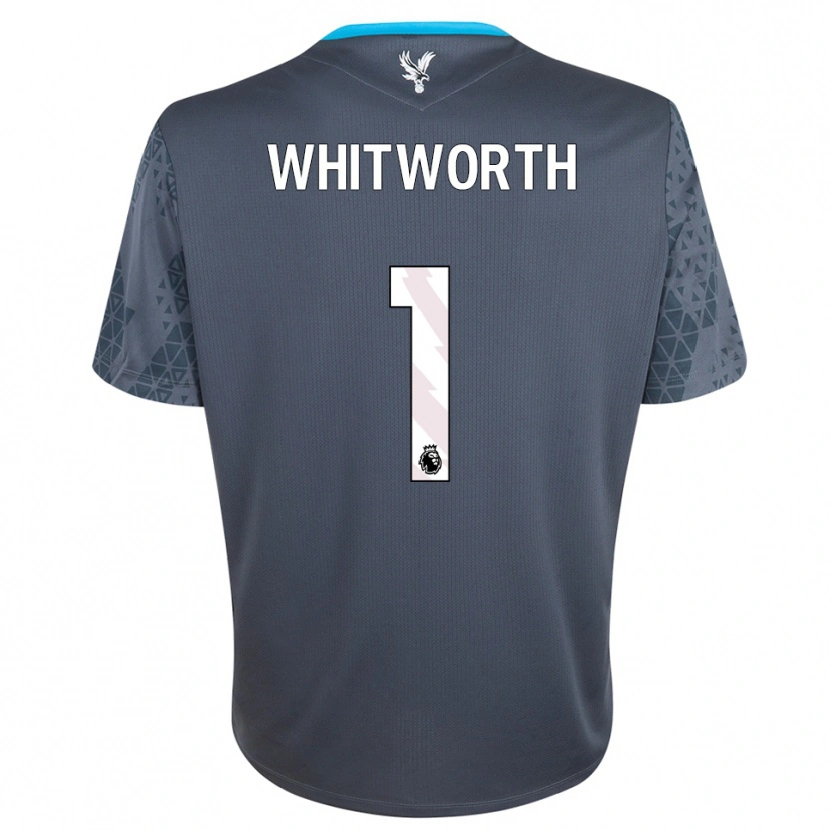 Danxen Damen Harry Whitworth #1 Trikot Dunkelgrau Weiß Torwarttrikot 2025/26 Österreich