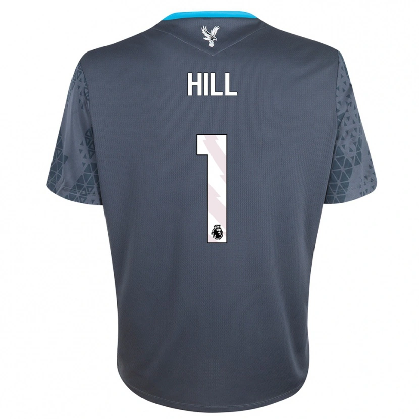 Danxen Damen Marcus Hill #1 Trikot Dunkelgrau Weiß Torwarttrikot 2025/26 Österreich