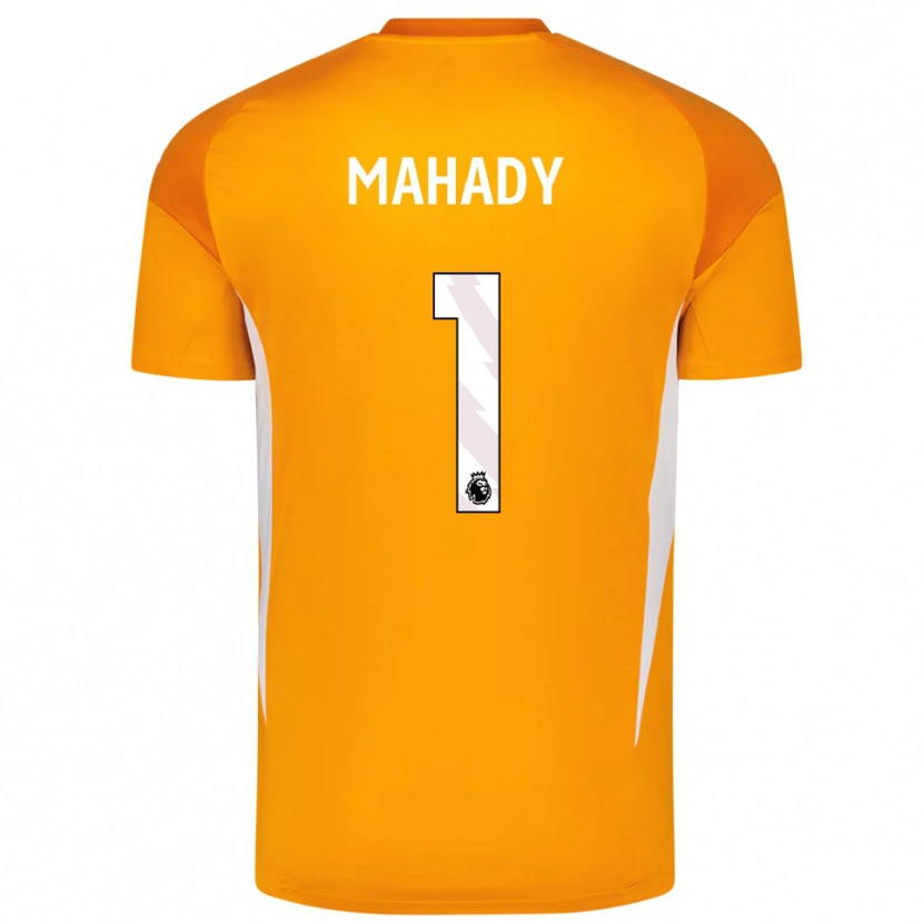 Danxen Damen Rory Mahady #1 Trikot Orange Weiß Torwarttrikot 2025/26 Österreich