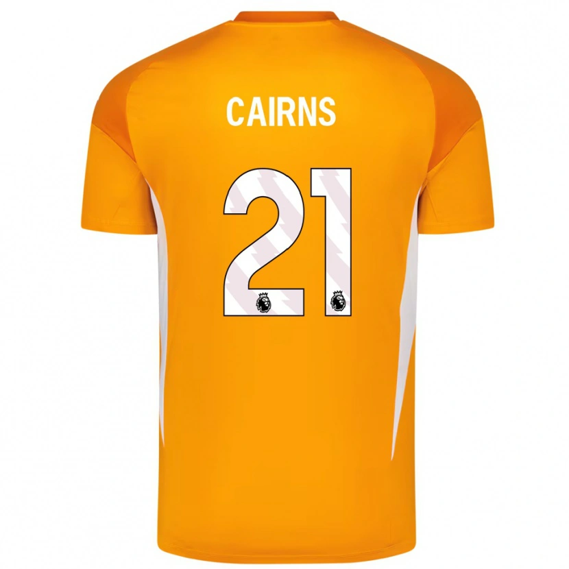 Danxen Damen Alex Cairns #21 Trikot Orange Weiß Torwarttrikot 2025/26 Österreich