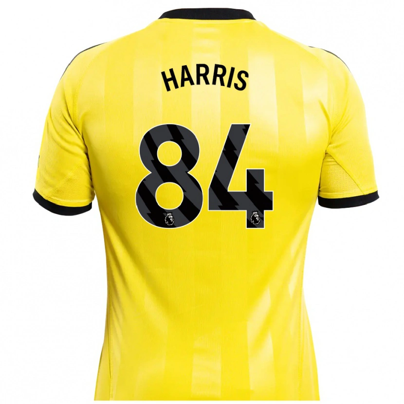 Danxen Damen Aidan Harris #84 Trikot Gelb Schwarz Torwarttrikot 2025/26 Österreich