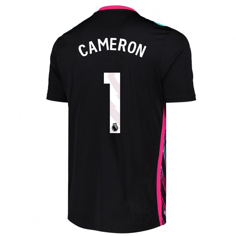 Danxen Damen Dan Cameron #1 Trikot Schwarz Weiß Torwarttrikot 2025/26 Österreich