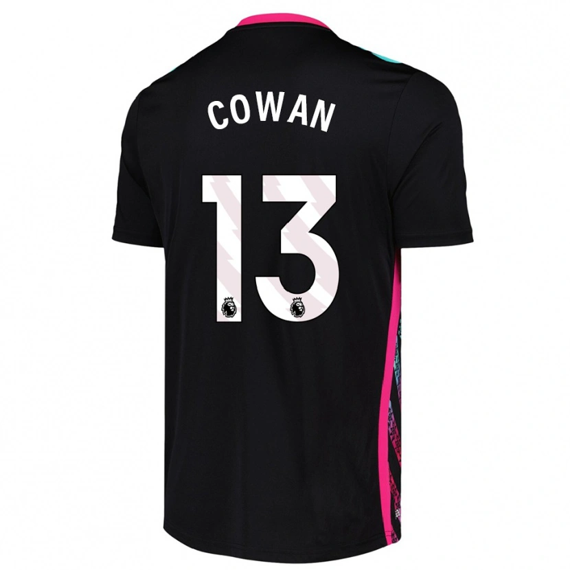 Danxen Damen Joe Cowan #13 Trikot Schwarz Weiß Torwarttrikot 2025/26 Österreich