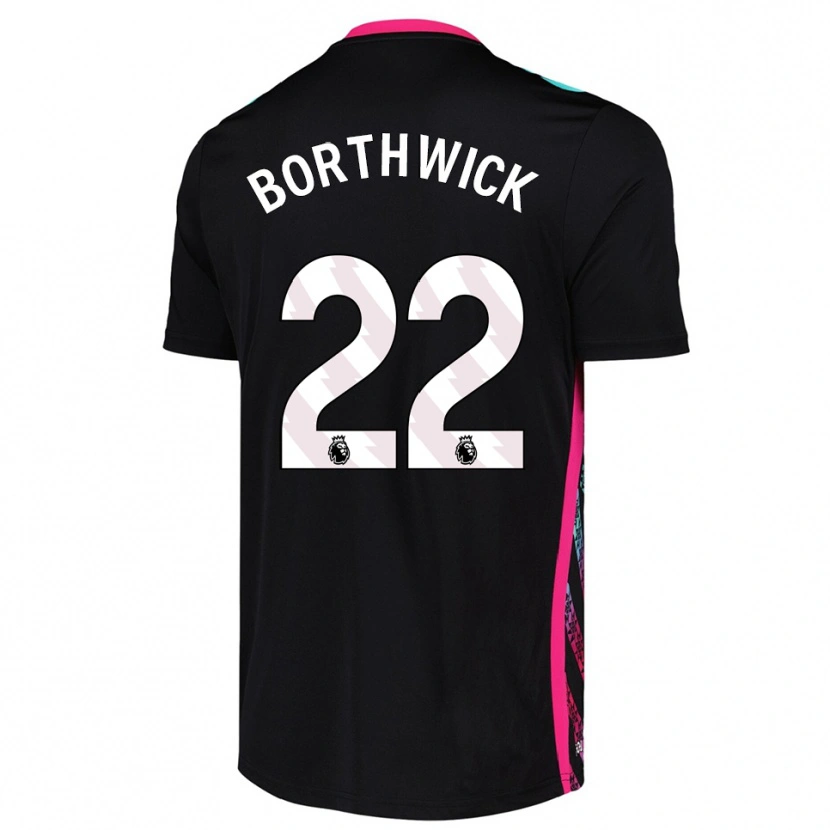 Danxen Damen Megan Borthwick #22 Trikot Schwarz Weiß Torwarttrikot 2025/26 Österreich