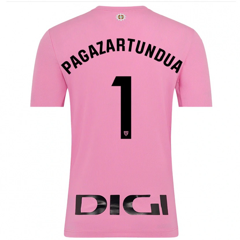 Danxen Damen Iker Pagazartundua #1 Trikot Pink Schwarz Torwarttrikot 2025/26 Österreich
