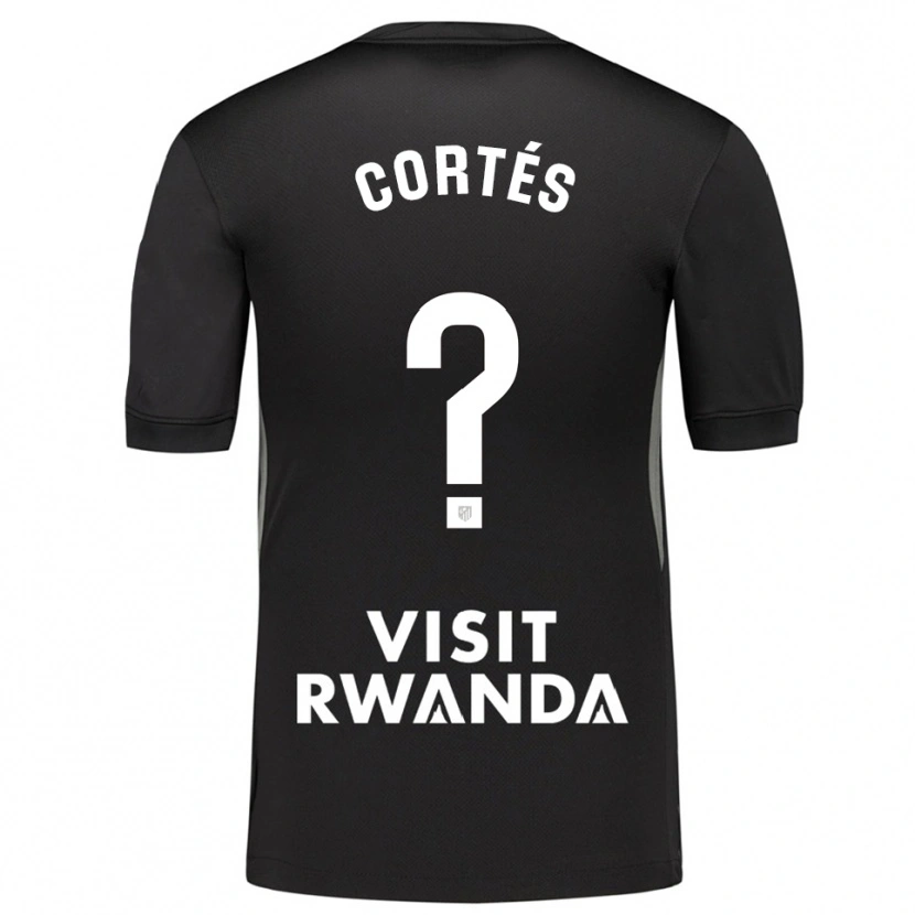 Danxen Damen Lucas Cortés #0 Trikot Schwarz Weiß Torwarttrikot 2025/26 Österreich