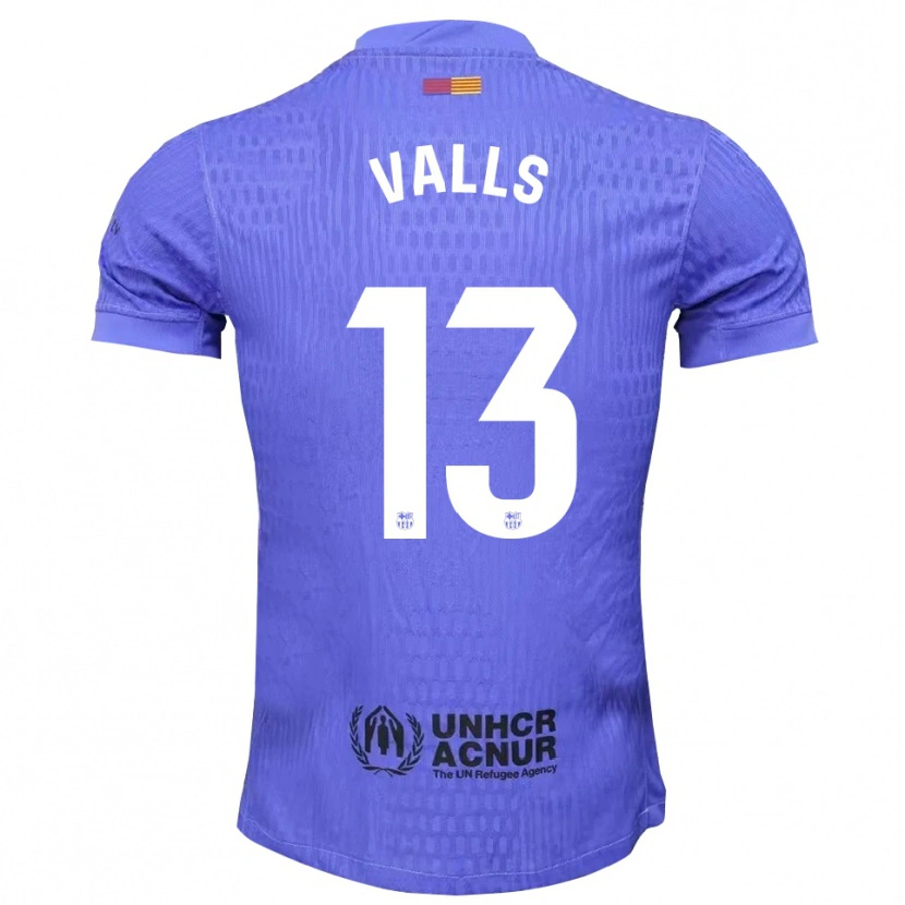 Danxen Damen Gerard Valls #13 Trikot Blau Schwarz Torwarttrikot 2025/26 Österreich