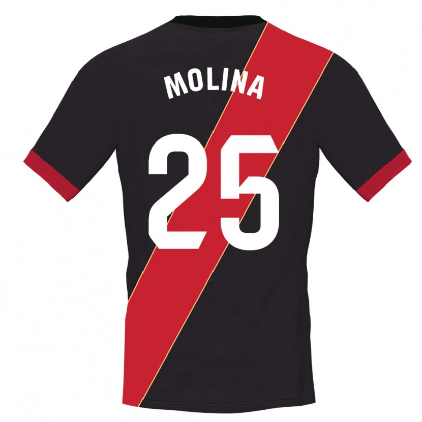 Danxen Damen Adrián Molina #25 Trikot Schwarz Rot Torwarttrikot 2025/26 Österreich