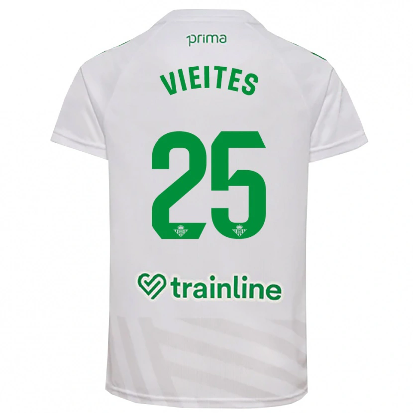 Danxen Damen Fran Vieites #25 Trikot Weiß Grün Torwarttrikot 2025/26 Österreich