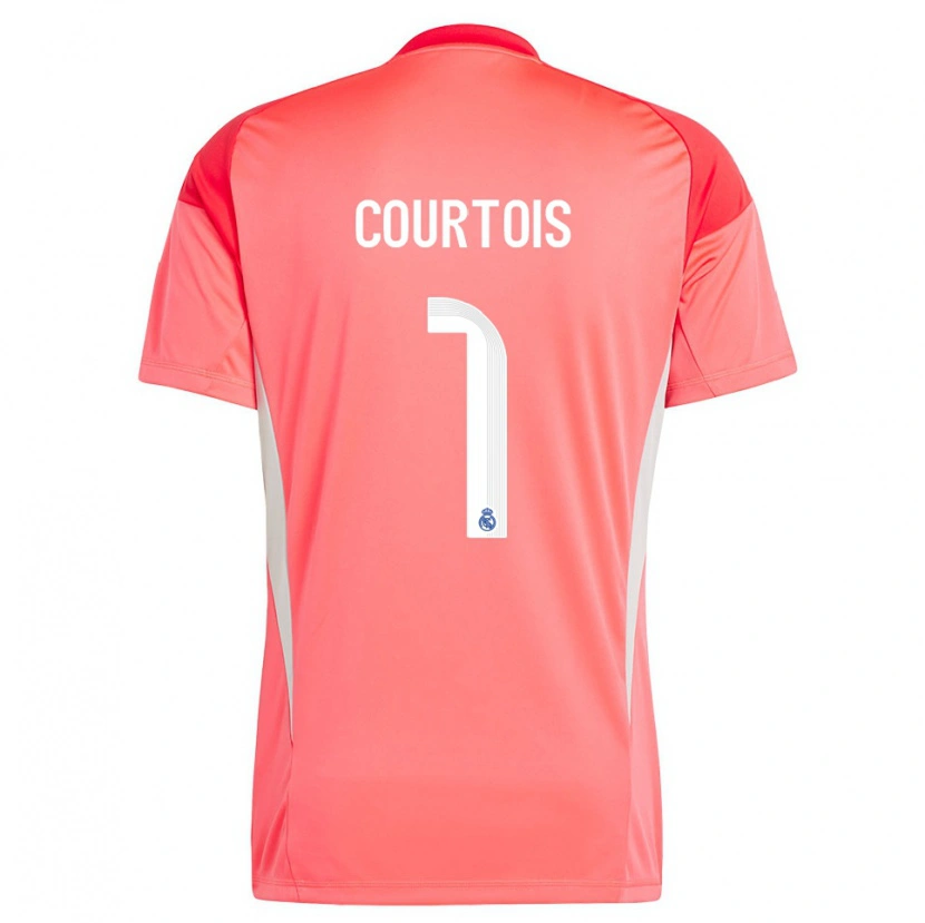 Danxen Damen Thibaut Courtois #1 Trikot Orange Rot Weiß Torwarttrikot 2025/26 Österreich