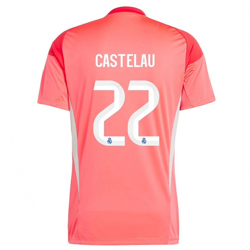 Danxen Damen Alber Castelau #22 Trikot Orange Rot Weiß Torwarttrikot 2025/26 Österreich