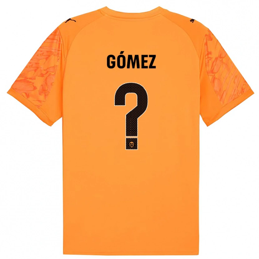 Danxen Damen Alain Gómez #0 Trikot Orange Schwarz Torwarttrikot 2025/26 Österreich