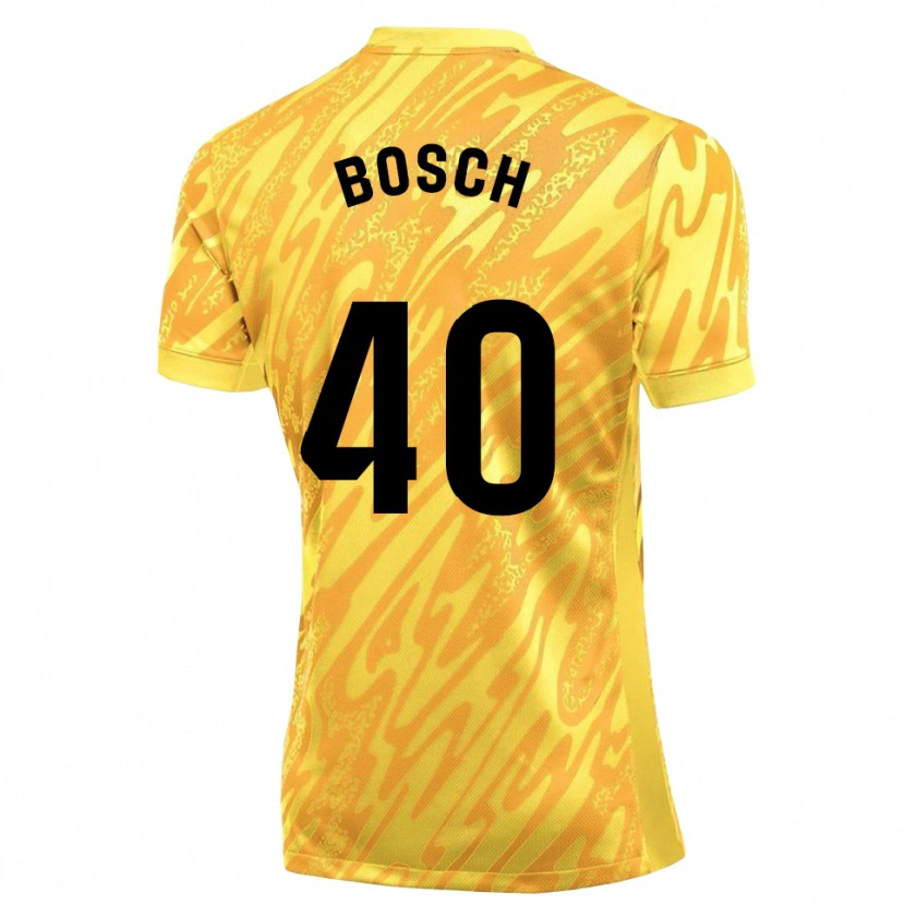 Danxen Damen Owen Bosch #40 Trikot Gelb Schwarz Torwarttrikot 2025/26 Österreich