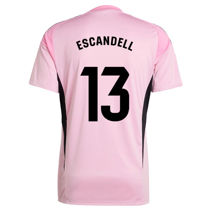 Danxen Damen Aarón Escandell #13 Trikot Pink Schwarz Torwarttrikot 2025/26 Österreich