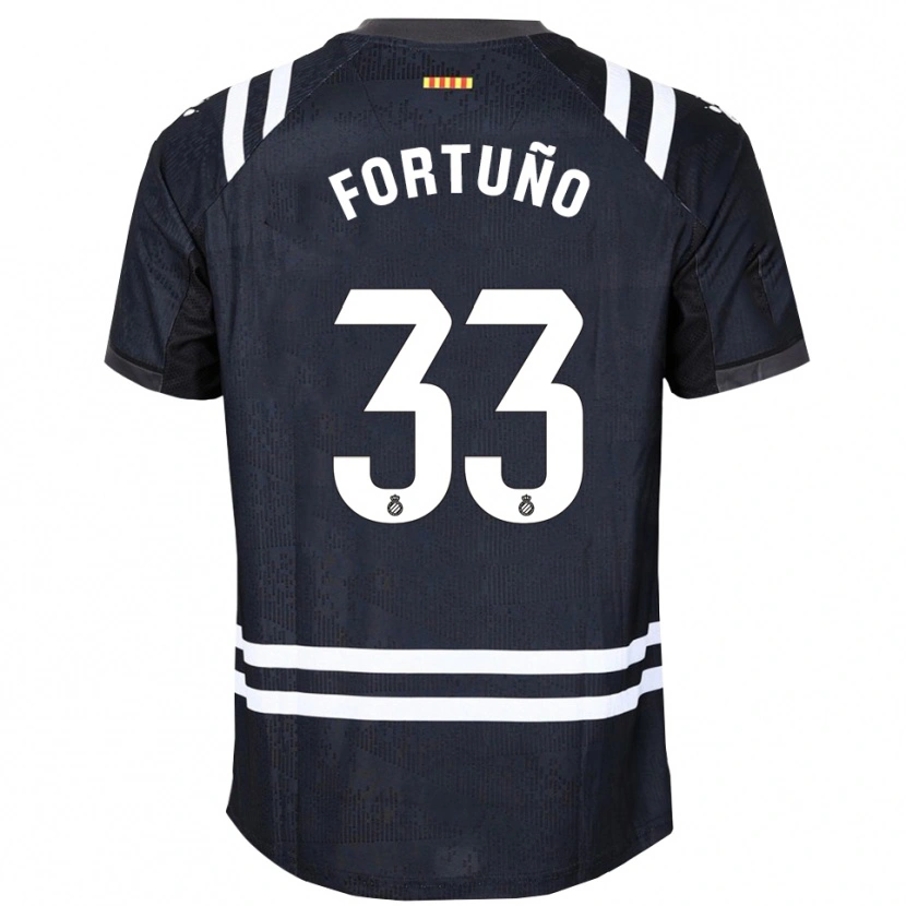 Danxen Damen Ángel Fortuño #33 Trikot Schwarz Weiß Torwarttrikot 2025/26 Österreich