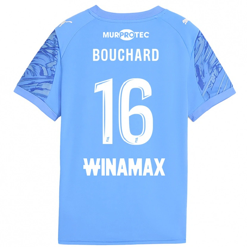 Danxen Damen Ambre Bouchard #16 Trikot Hellblau Weiß Torwarttrikot 2025/26 Österreich