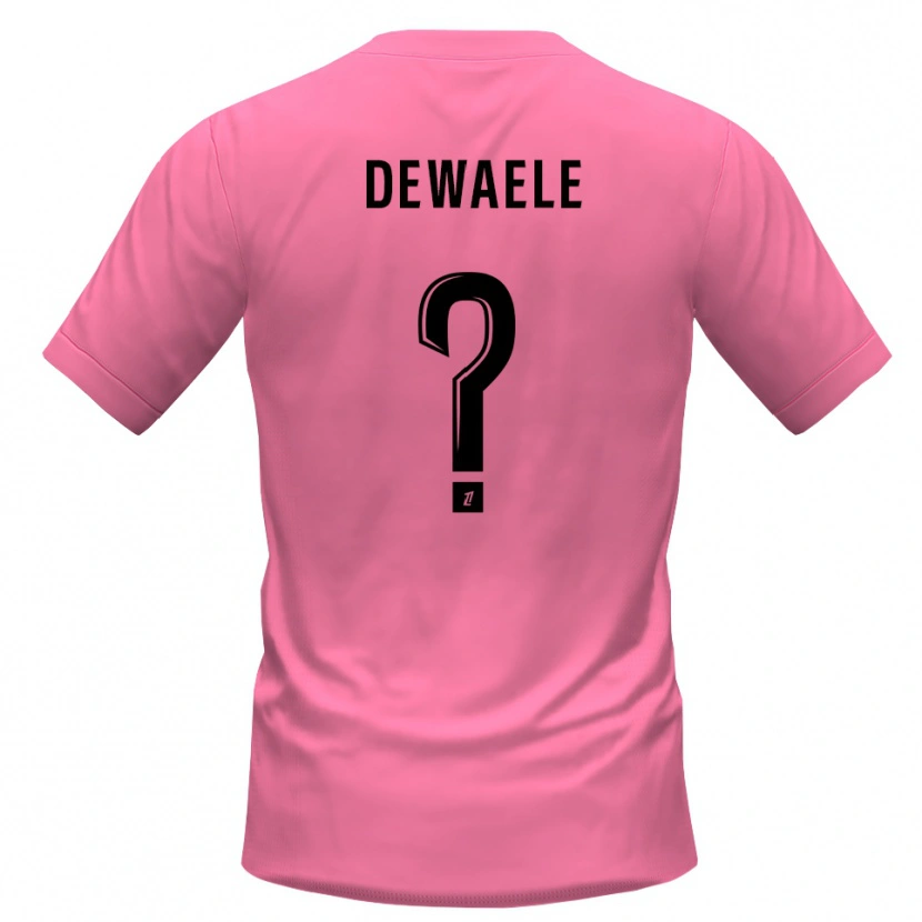 Danxen Damen Élina Dewaele #0 Trikot Pink Schwarz Torwarttrikot 2025/26 Österreich